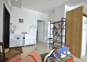 شقة 2 + 1 مفروشة في كاميوفا كيمير على بعد 500 م من البحر