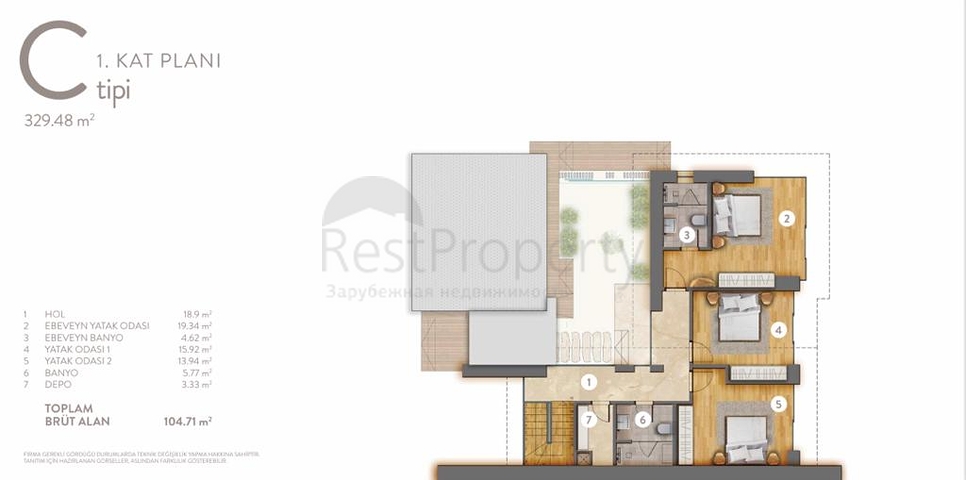 فلل فاخرة -اطلالة بحر ساحرة - تصميم 1+5 - في بودروم 