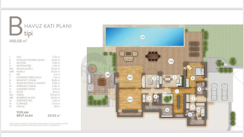 فلل فاخرة -اطلالة بحر ساحرة - تصميم 1+5 - في بودروم 