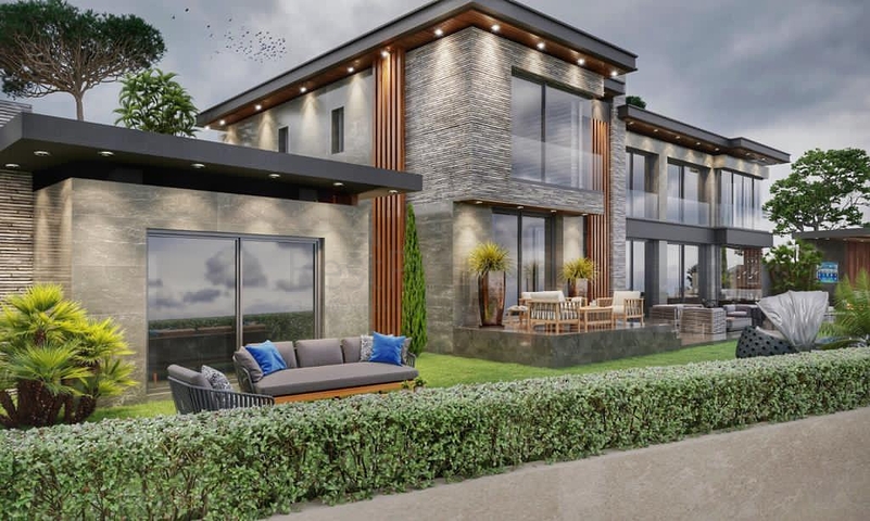 فلل فاخرة -اطلالة بحر ساحرة - تصميم 1+5 - في بودروم 