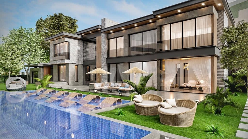 فلل فاخرة -اطلالة بحر ساحرة - تصميم 1+5 - في بودروم 