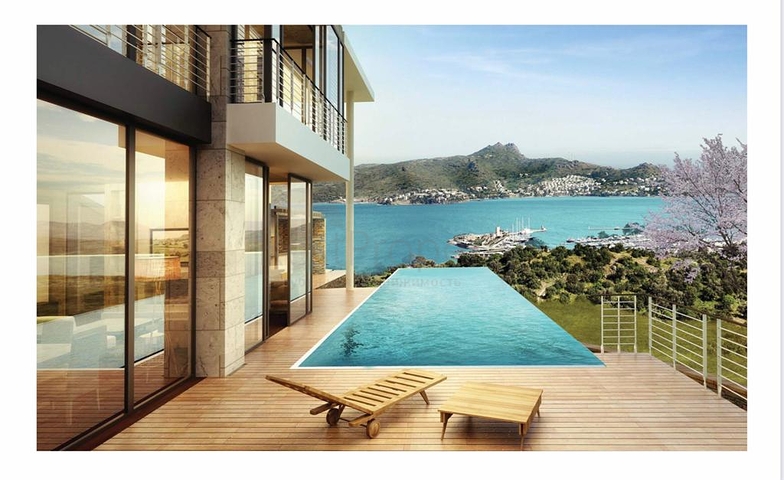 فلل فاخرة -اطلالة بحر ساحرة - تصميم 1+5 - في بودروم 