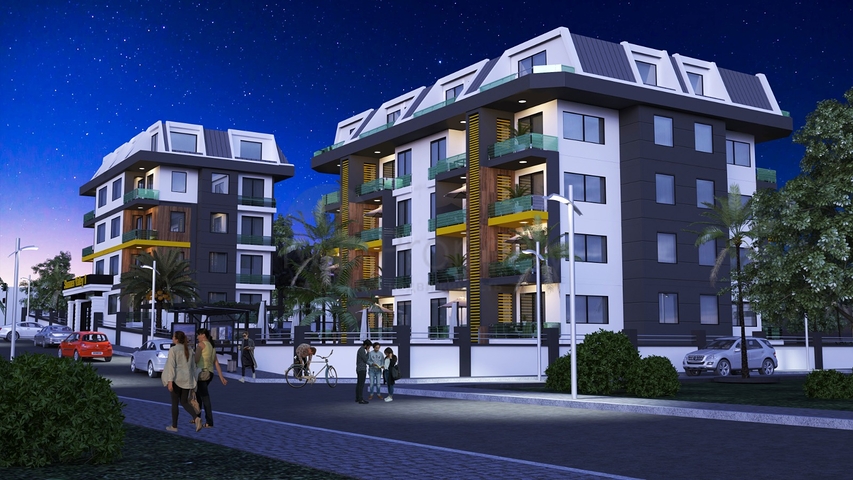 مجمع قيد الانشاء -شقق بالتقسيط حتى تاريخ التسليم -في كاستل / الانيا 