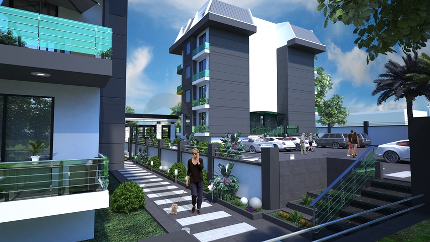 مجمع قيد الانشاء -شقق بالتقسيط حتى تاريخ التسليم -في كاستل / الانيا 