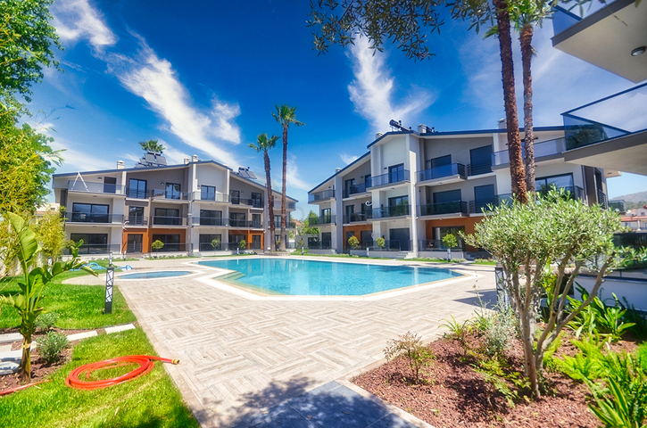 شقة 1 + 1 في مجمع في تشاليش على مسافة قريبة من البحر