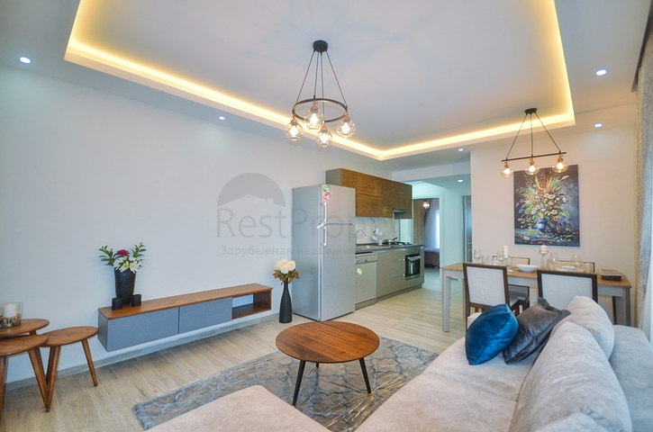 شقة 1 + 1 في مجمع في تشاليش على مسافة قريبة من البحر