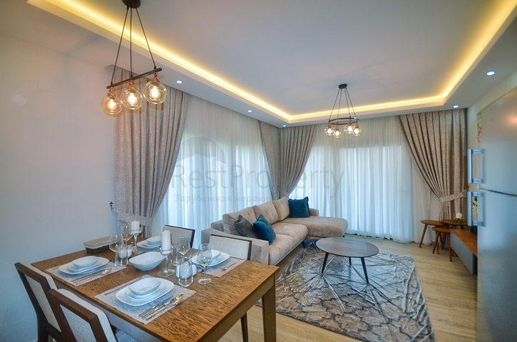 شقة 1 + 1 في مجمع في تشاليش على مسافة قريبة من البحر