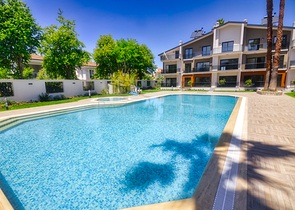 شقة 1 + 1 في مجمع في تشاليش على مسافة قريبة من البحر