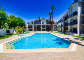 شقة 1 + 1 في مجمع في تشاليش على مسافة قريبة من البحر