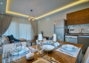 شقة 1 + 1 في مجمع في تشاليش على مسافة قريبة من البحر