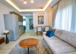 شقة 1 + 1 في مجمع في تشاليش على مسافة قريبة من البحر