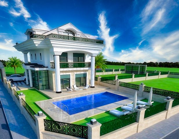 مشروع استثماري لفيلا 4 + 1 في فتحية كاليس