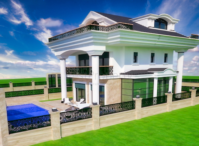 مشروع استثماري لفيلا 4 + 1 في فتحية كاليس