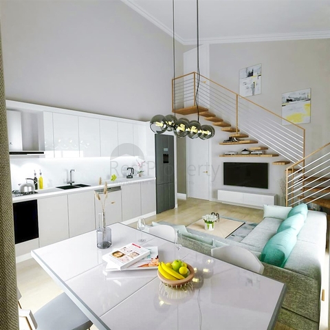 شقق 1 + 1 للبيع في منطقة كاليس في فتحية