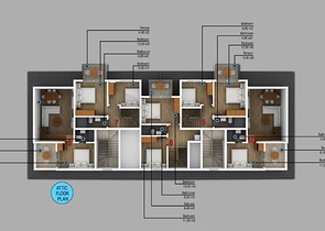 شقق 1 + 1 للبيع في منطقة كاليس في فتحية