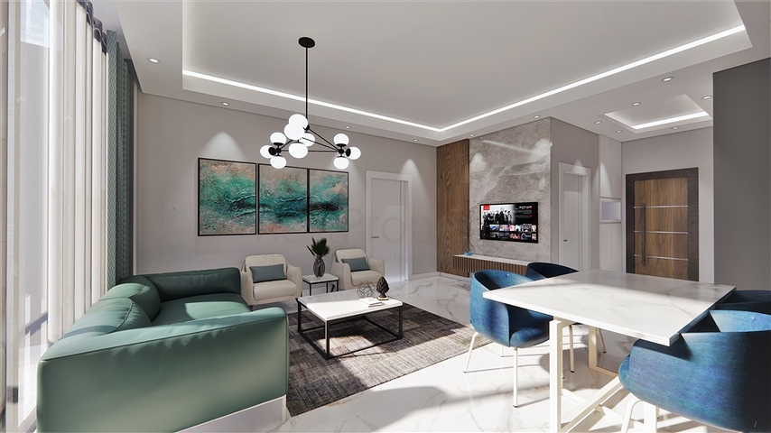 اطلالة بحرية ساحرة -مجمع فاخر - في كوناكليه / الانيا 