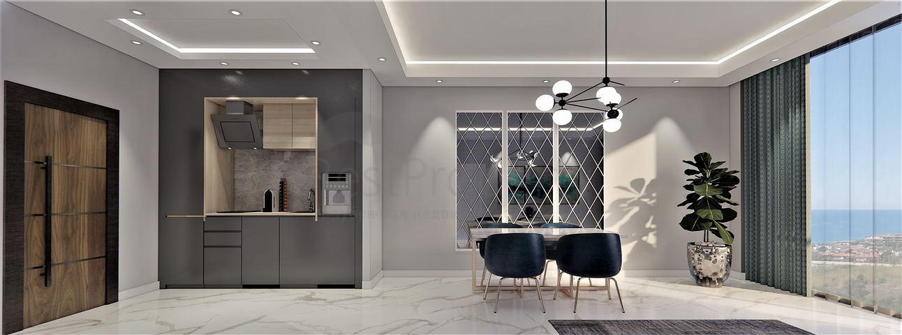 اطلالة بحرية ساحرة -مجمع فاخر - في كوناكليه / الانيا 