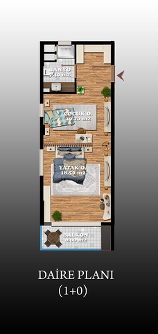 اطلالة بحرية ساحرة -مجمع فاخر - في كوناكليه / الانيا 