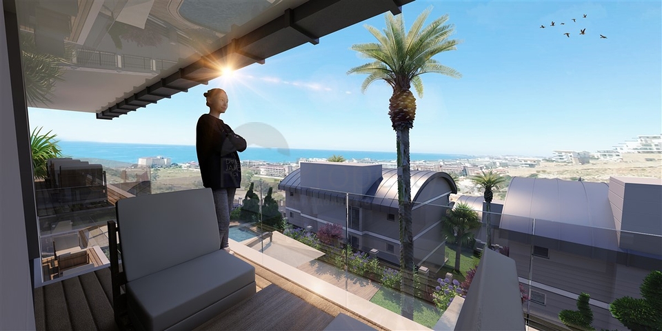 اطلالة بحرية ساحرة -مجمع فاخر - في كوناكليه / الانيا 