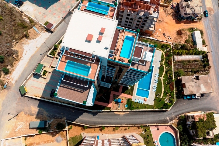 واحد من أضخم المجمعات السكنية في ألانيا 