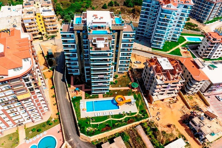 واحد من أضخم المجمعات السكنية في ألانيا 