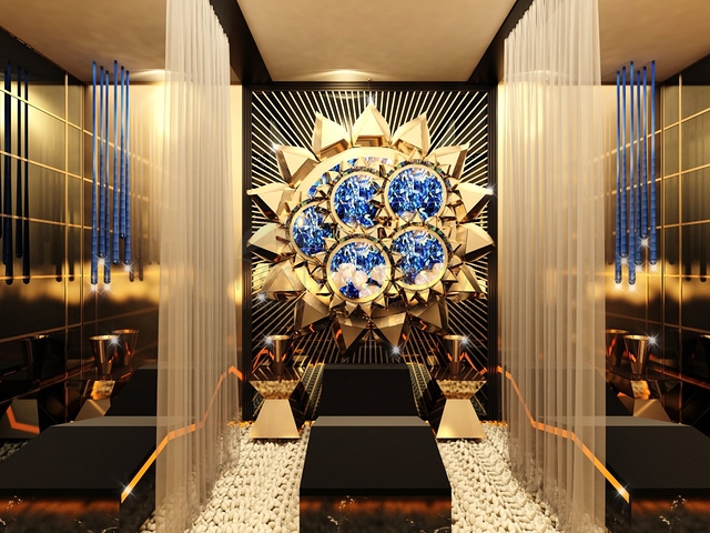 تصميم مميز -مجمع قيد الانشاء في مركز الانيا 