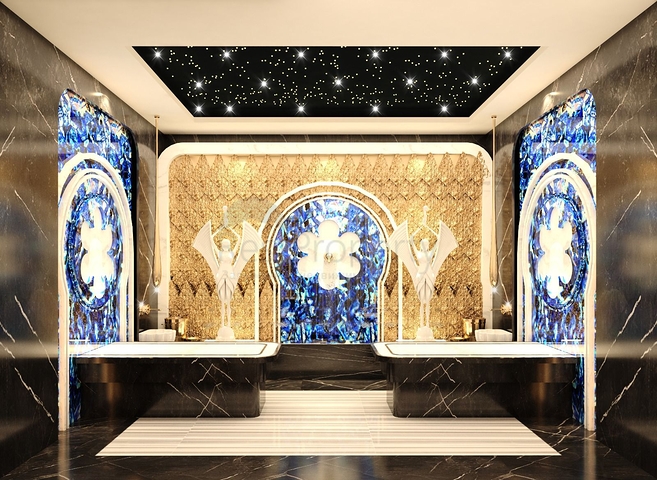 تصميم مميز -مجمع قيد الانشاء في مركز الانيا 