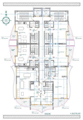 تصميم مميز -مجمع قيد الانشاء في مركز الانيا 