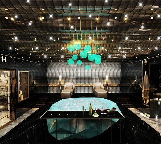 تصميم مميز -مجمع قيد الانشاء في مركز الانيا 