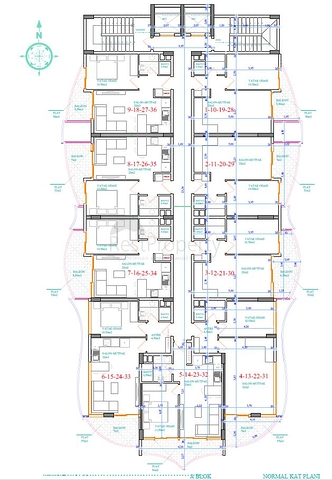 تصميم مميز -مجمع قيد الانشاء في مركز الانيا 