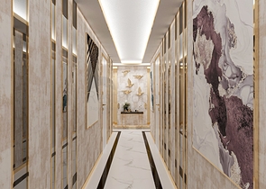 تصميم مميز -مجمع قيد الانشاء في مركز الانيا 