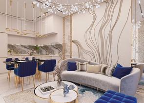 تصميم مميز -مجمع قيد الانشاء في مركز الانيا 