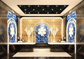 تصميم مميز -مجمع قيد الانشاء في مركز الانيا 