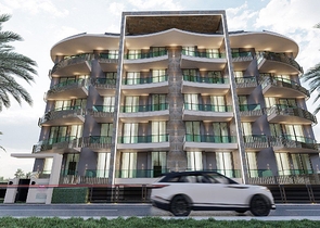 تصميم مميز -مجمع قيد الانشاء في مركز الانيا 