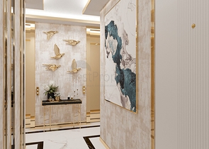 تصميم مميز -مجمع قيد الانشاء في مركز الانيا 