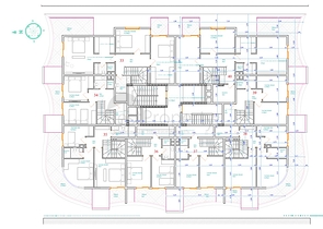 تصميم مميز -مجمع قيد الانشاء في مركز الانيا 