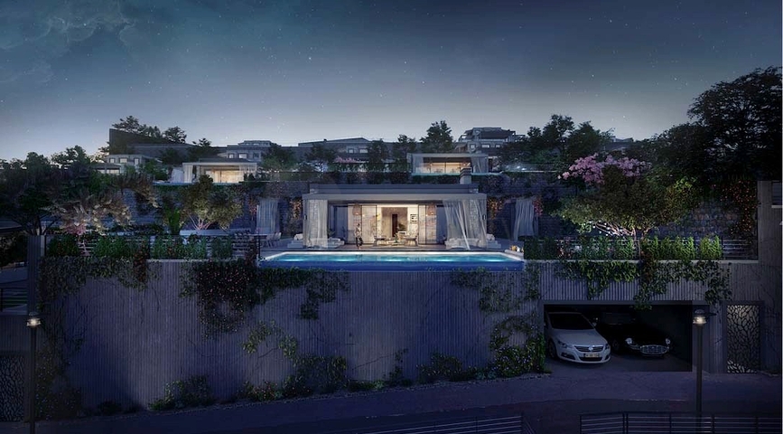 فيلا فخمة -باطلالة بحر -مساحة ارض واسعة -في بودروم