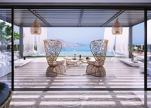 فيلا فخمة -باطلالة بحر -مساحة ارض واسعة -في بودروم