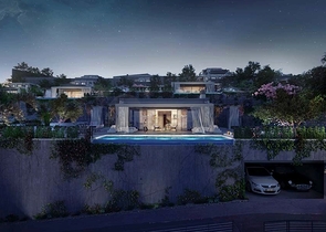 فيلا فخمة -باطلالة بحر -مساحة ارض واسعة -في بودروم