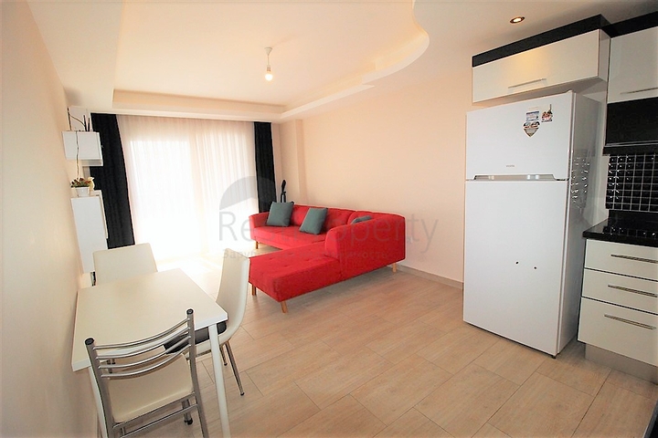 مجمع انيق -قريب من البحر والخدمات -شقة 1+1 - مفروشة -في كاستل / الانيا 