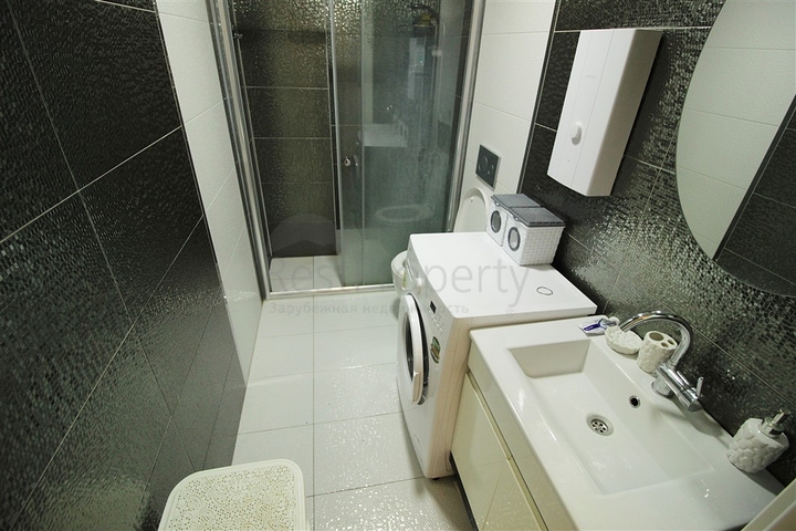 مجمع انيق -قريب من البحر والخدمات -شقة 1+1 - مفروشة -في كاستل / الانيا 