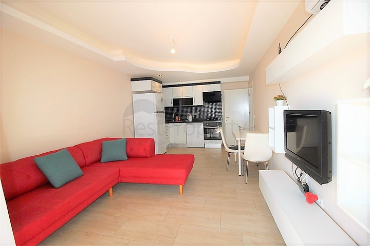 مجمع انيق -قريب من البحر والخدمات -شقة 1+1 - مفروشة -في كاستل / الانيا 