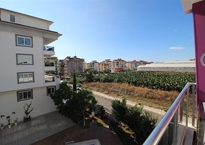 مجمع انيق -قريب من البحر والخدمات -شقة 1+1 - مفروشة -في كاستل / الانيا 