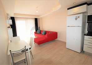 مجمع انيق -قريب من البحر والخدمات -شقة 1+1 - مفروشة -في كاستل / الانيا 