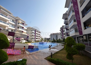 مجمع انيق -قريب من البحر والخدمات -شقة 1+1 - مفروشة -في كاستل / الانيا 