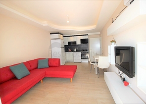 مجمع انيق -قريب من البحر والخدمات -شقة 1+1 - مفروشة -في كاستل / الانيا 