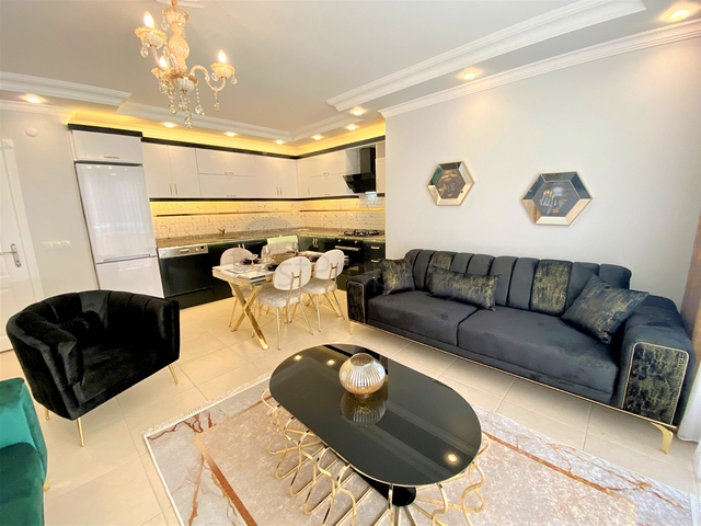 شقة زاوية - اثاث جديد -من تصميم 1+2 - في مهموتلار/ الانيا 