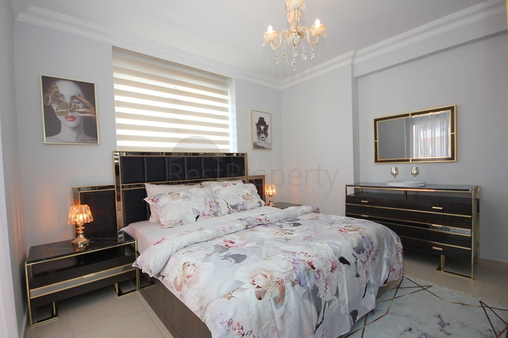 شقة زاوية - اثاث جديد -من تصميم 1+2 - في مهموتلار/ الانيا 