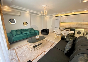 شقة زاوية - اثاث جديد -من تصميم 1+2 - في مهموتلار/ الانيا 