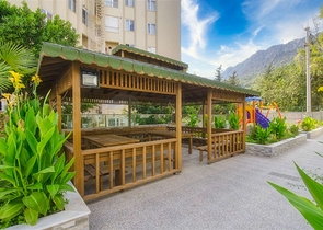 شقة بغرفة نوم واحدة في مبنى جديد في كونيالتي أنطاليا